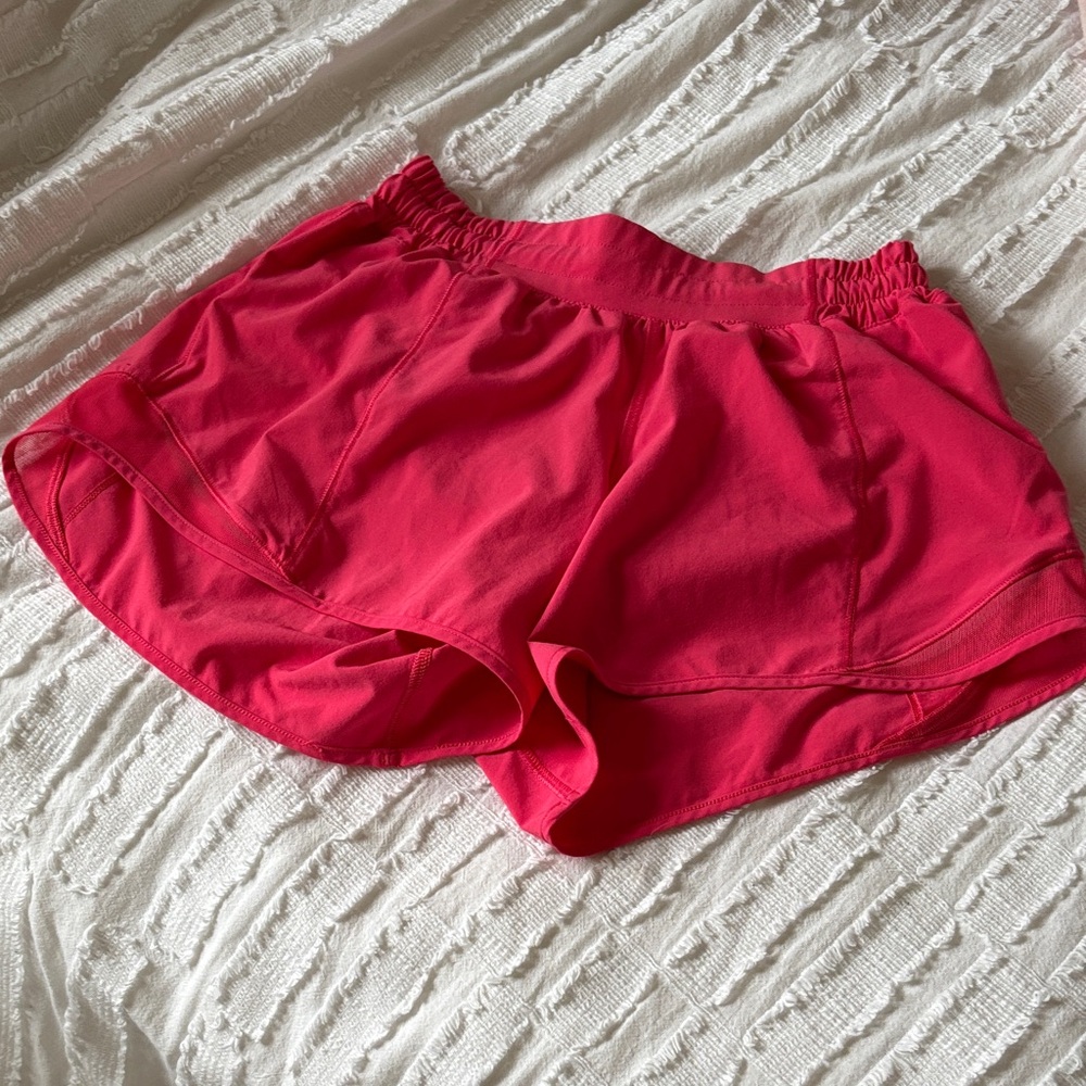 Women’s Active Running Shorts - Bright Pink
